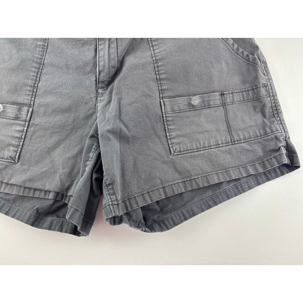Mountain Hardwear Gray Utility Hiking Shorts Women's Size 10 - Picture 3 of 8